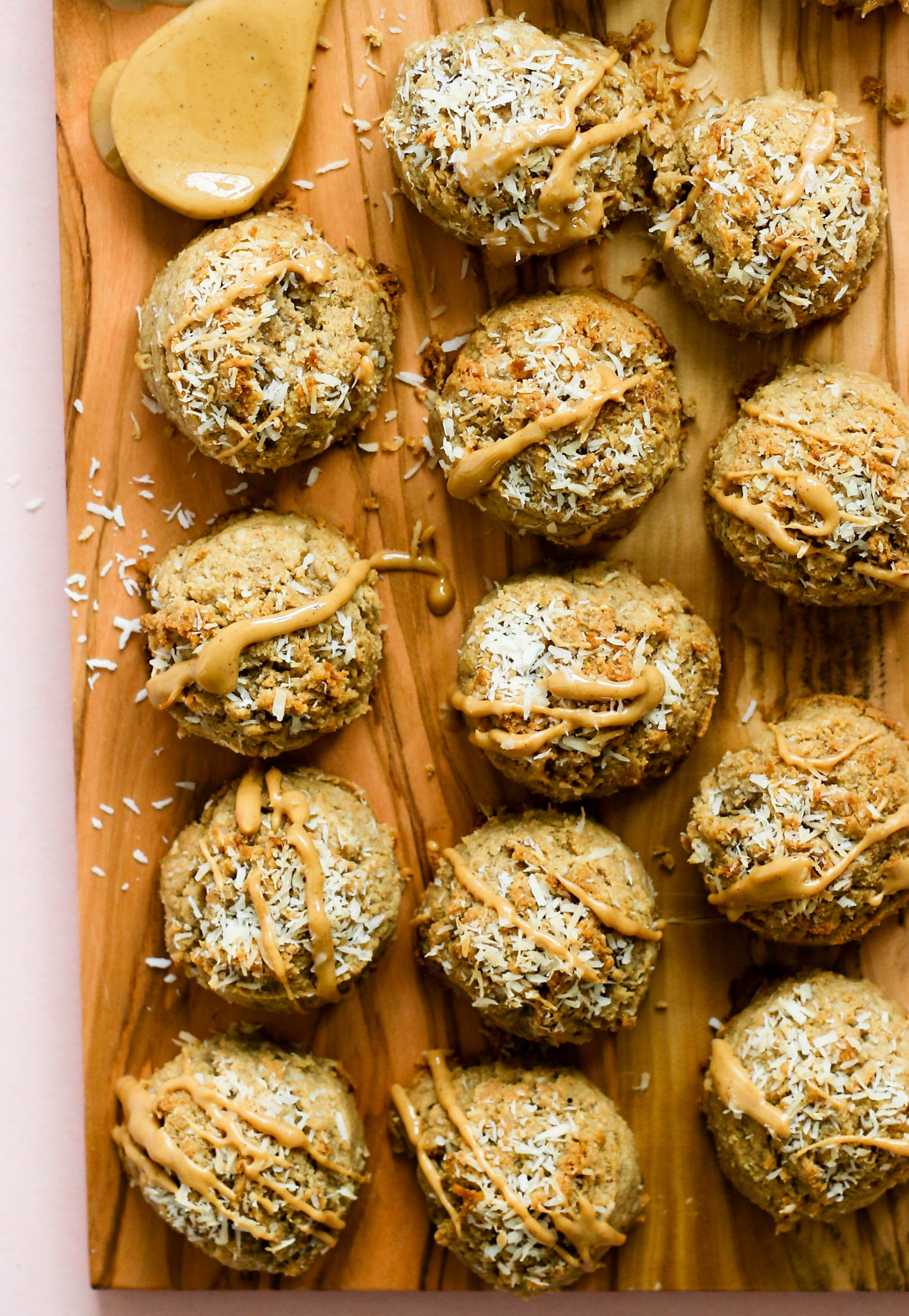 Creamy Peanut Butter Tahini "Fat Bites" Flora & Vino