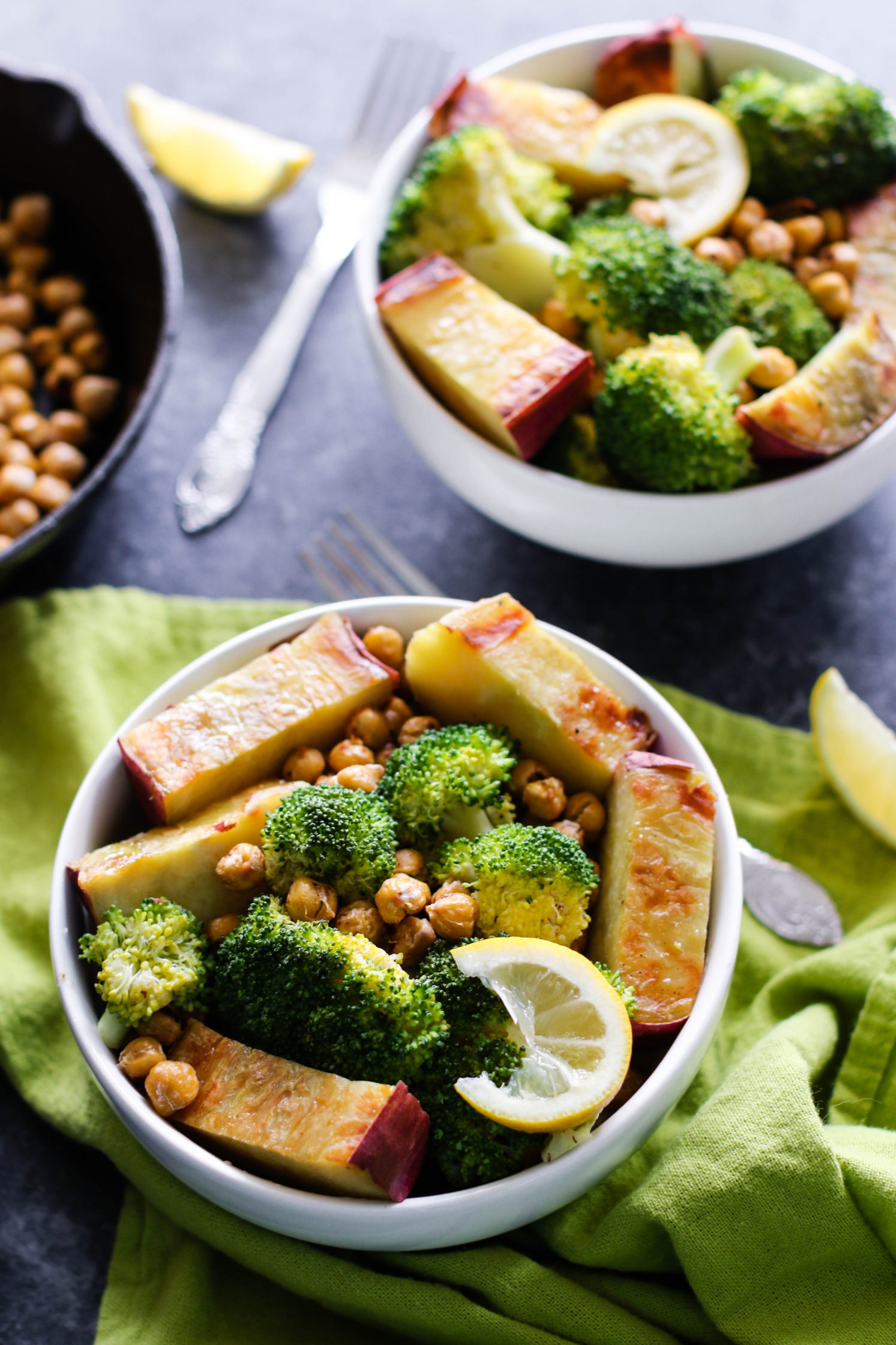 Japanese Yam Buddha Bowl with Turmeric Carrot Cashew Sauce Flora & Vino