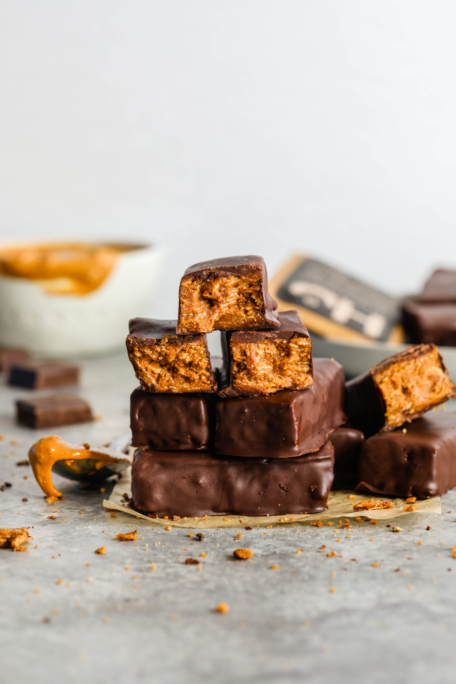 Vegan Peanut Butter Butterfingers6 Flora & Vino