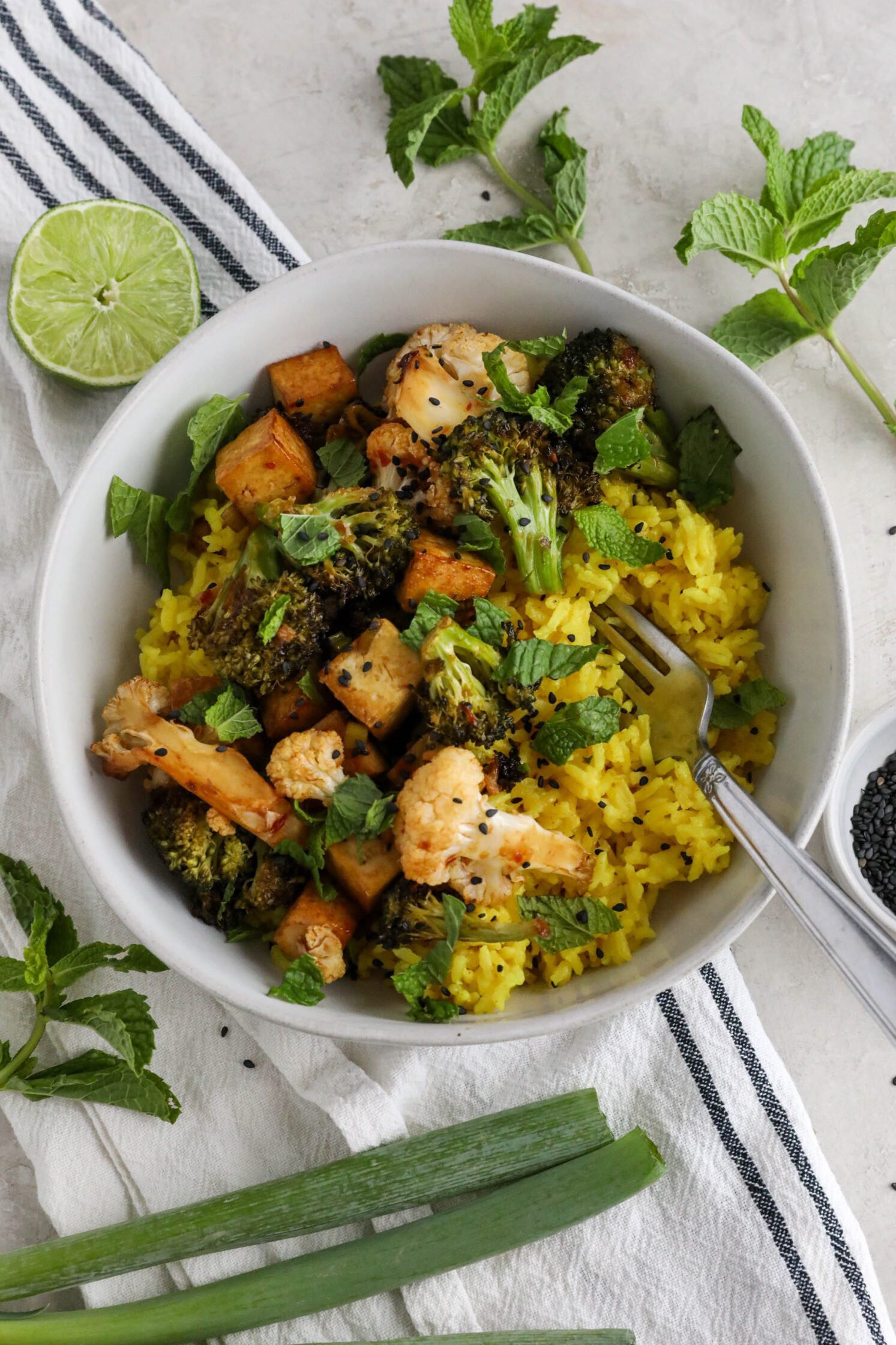 Coconut Curry Rice Bowl Recipe - Flora & Vino