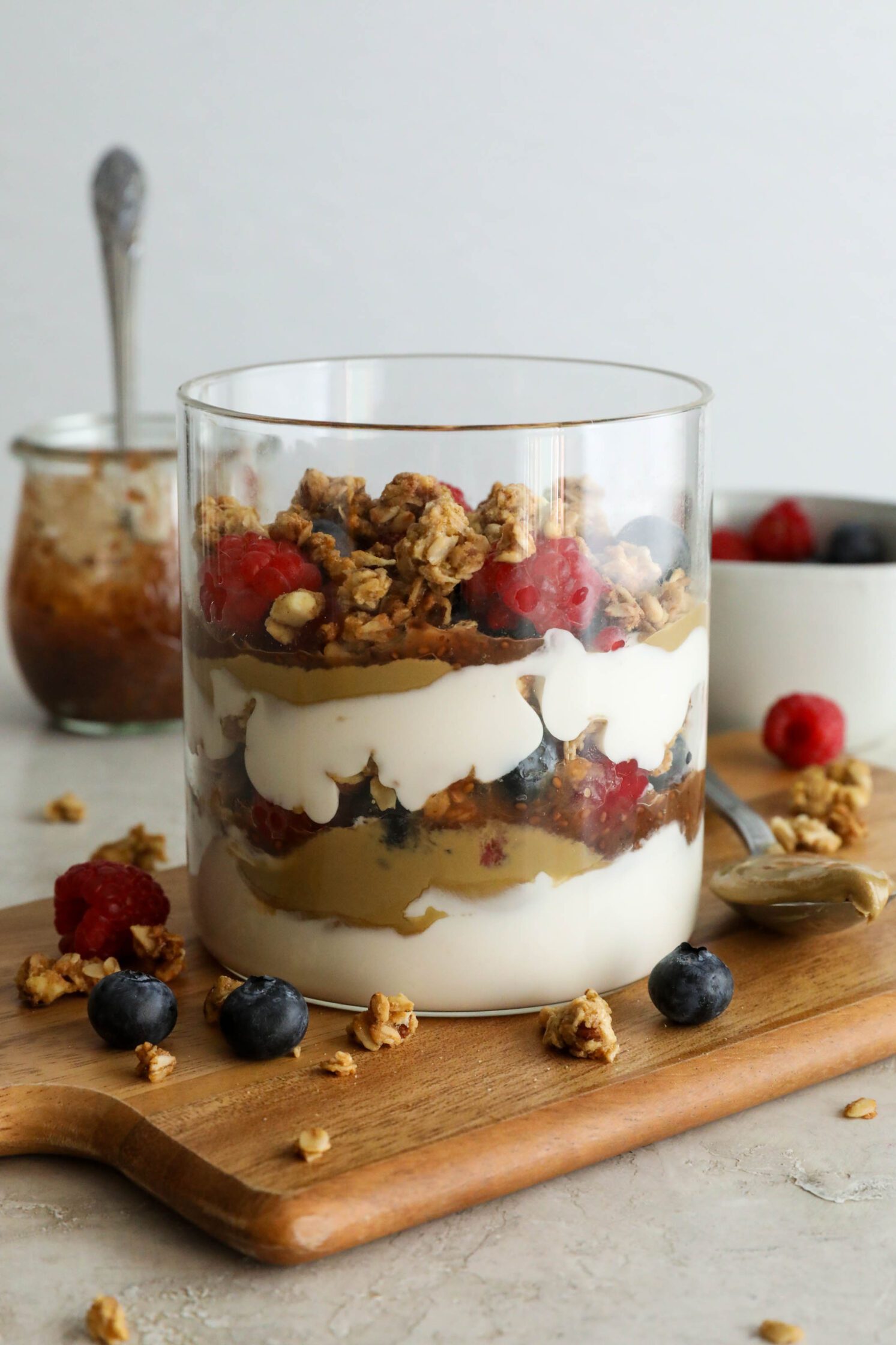 Spring Parfait Toppings SunButter Berry Spring Parfait Recipe - Flora & Vino